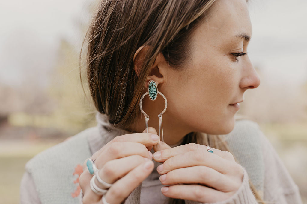 Silverwind Earrings (Kingman)