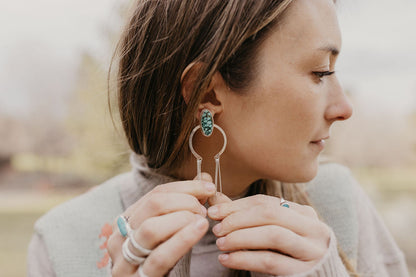 Silverwind Earrings (Kingman)