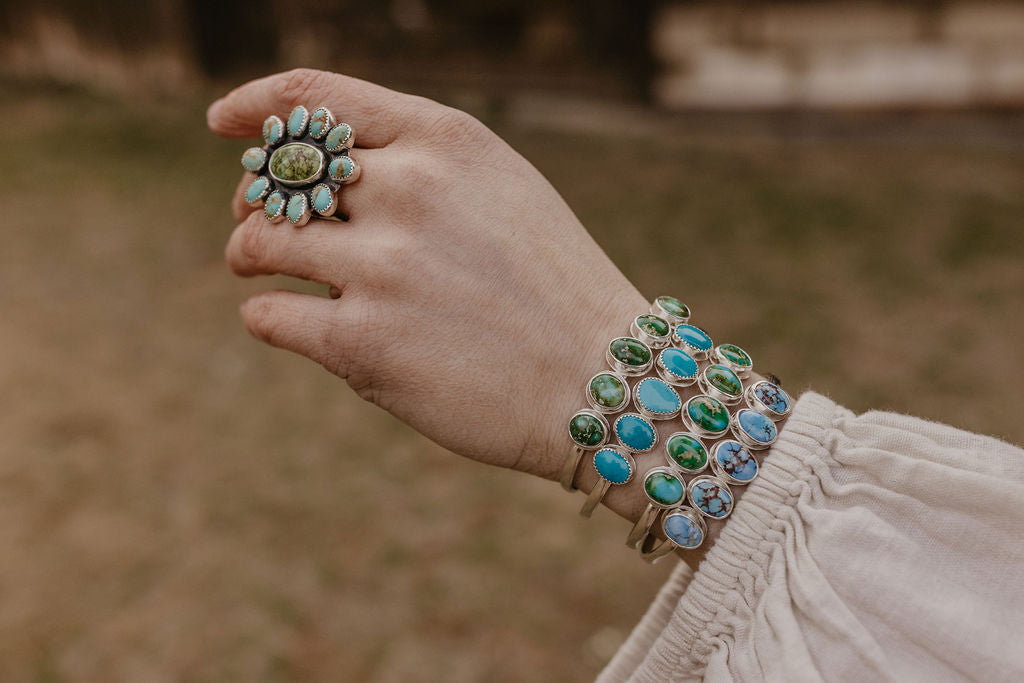 Palisade Cuff Bracelet (Golden Hill)