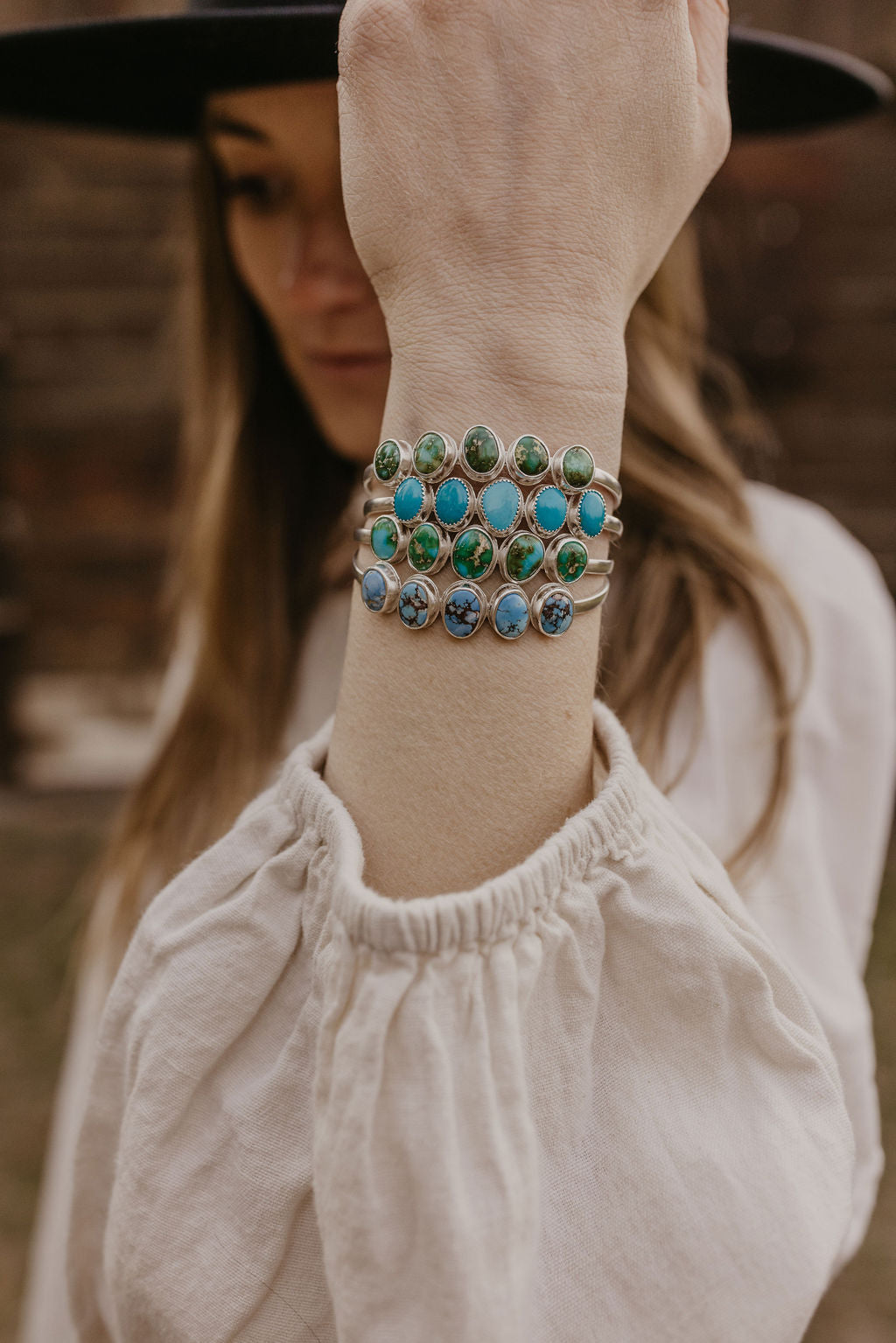 Palisade Cuff Bracelet (Golden Hill)