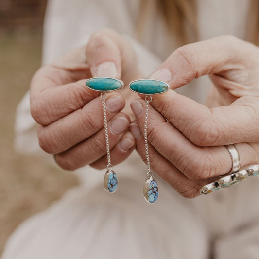 Serene Turquoise Drops