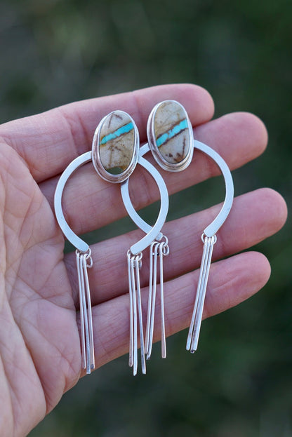 Silverwind Earrings (Royston Ribbon)