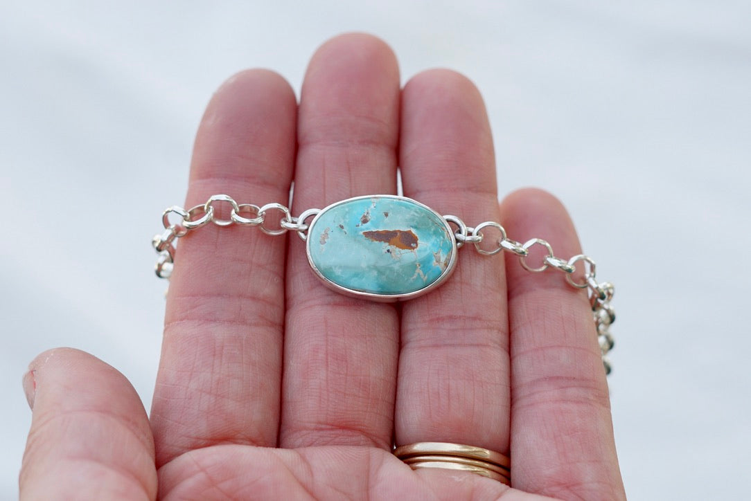 Turquoise Choker Necklace (Palamino)