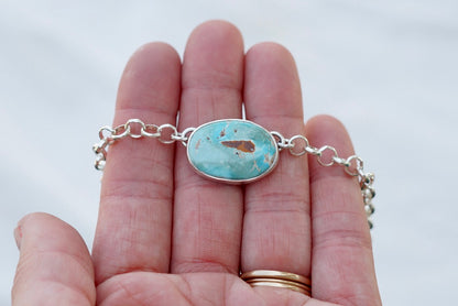 Turquoise Choker Necklace (Palamino)