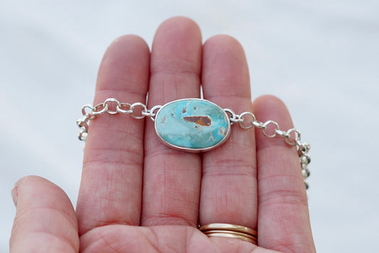 Turquoise Choker Necklace (Palamino)