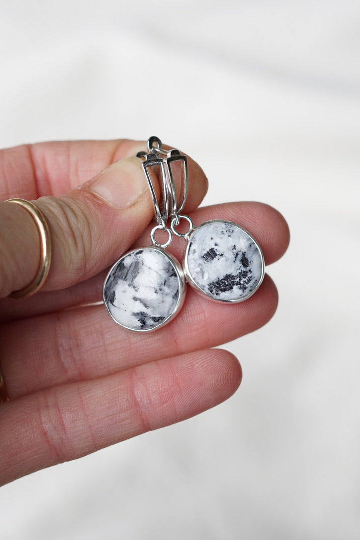 Dainty Lever-Backs (White Buffalo)