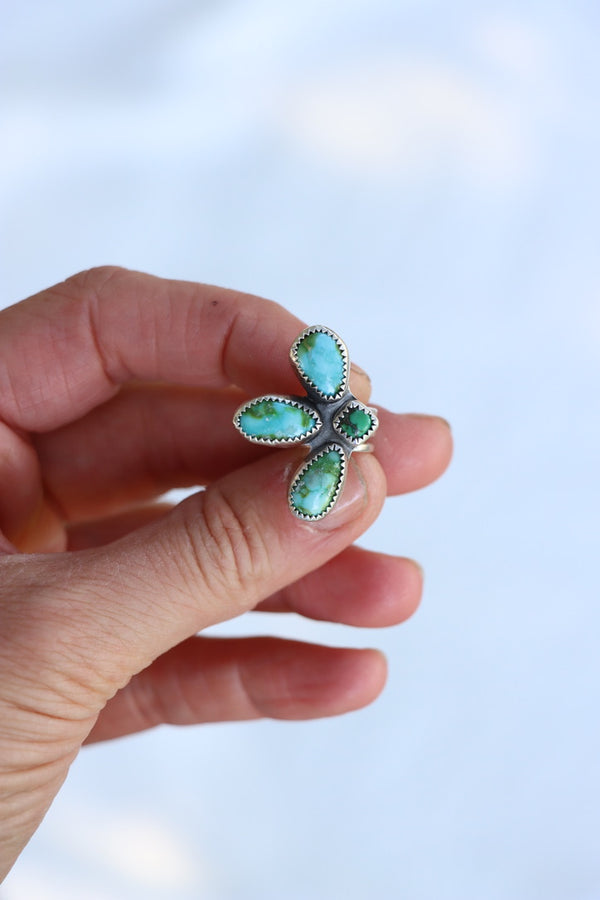 Turquoise Ear Cuff #1