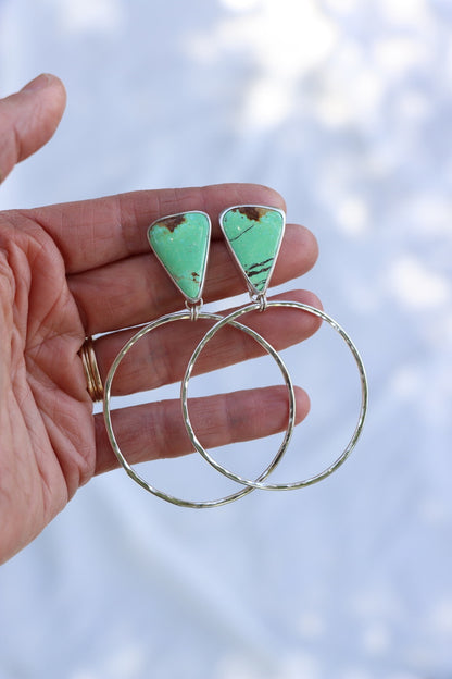 Turquoise Hoops (Royston)