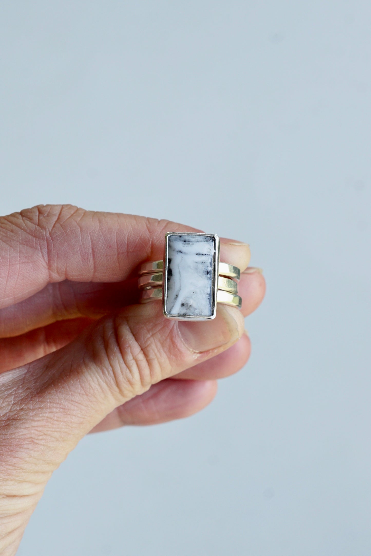 Sterling Silver Stacker Ring (Size 6.75)