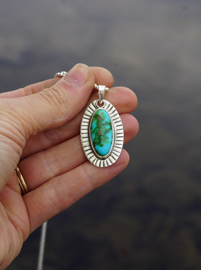 Turquoise Necklace (Sonoran Gold)