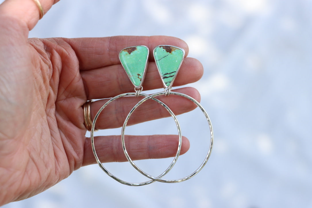 Turquoise Hoops (Royston)