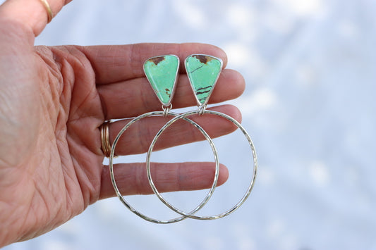 Turquoise Hoops (Royston)