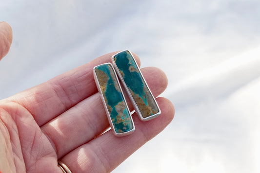 Stud Earrings (Royston Ribbon)