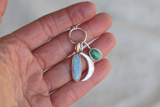 Moon Charm Necklace #1