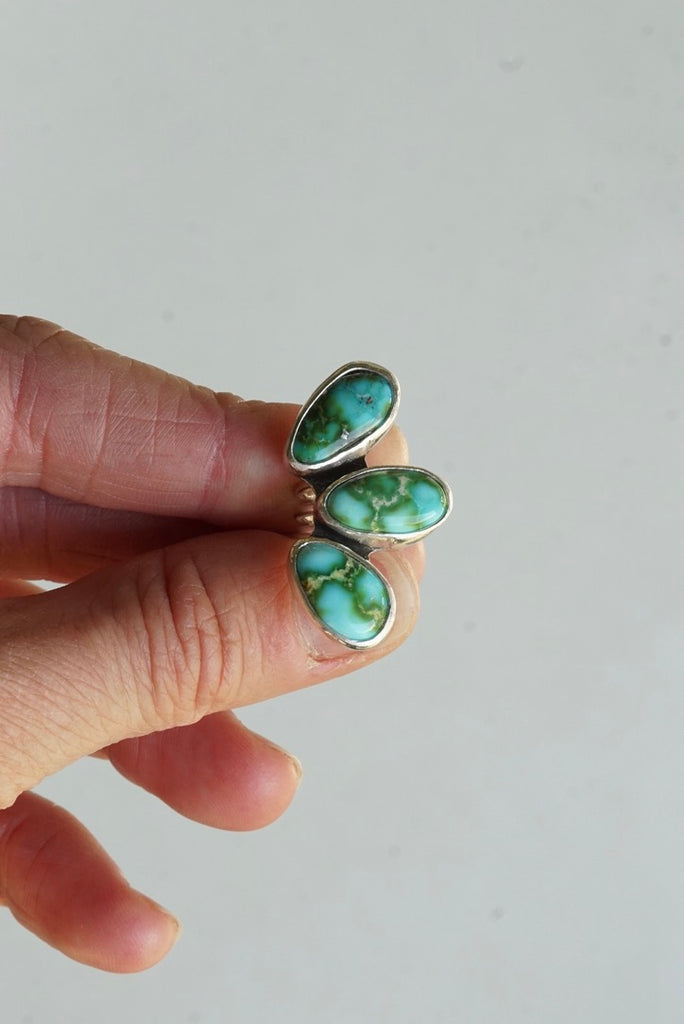 Turquoise Ear Cuff (Sonoran Gold)