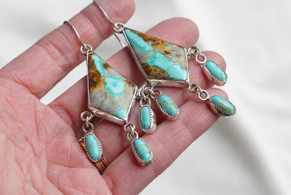 Royston Ribbon Chandelier Earrings