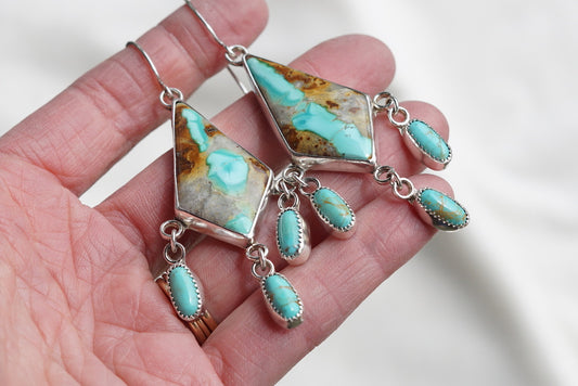 Royston Ribbon Chandelier Earrings
