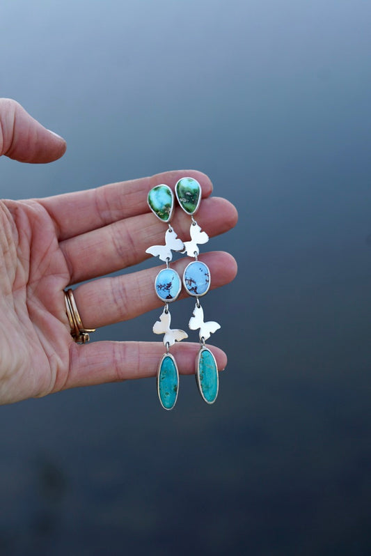 Butterfly Cascade Earring