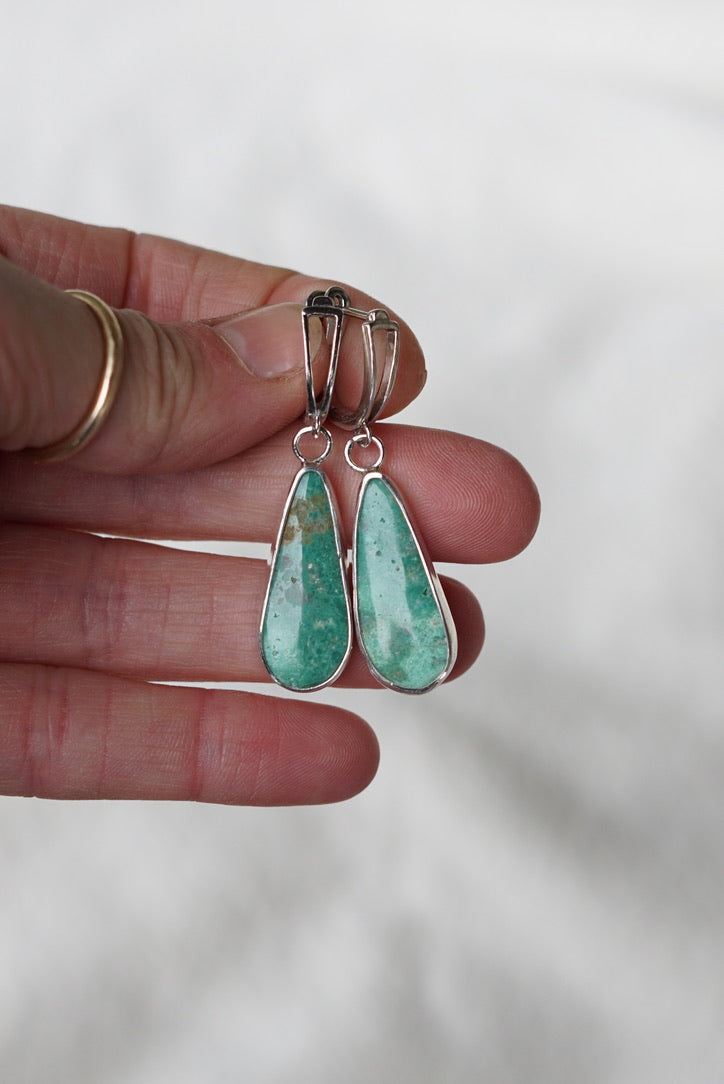 Dainty Lever-Backs (Variscite)