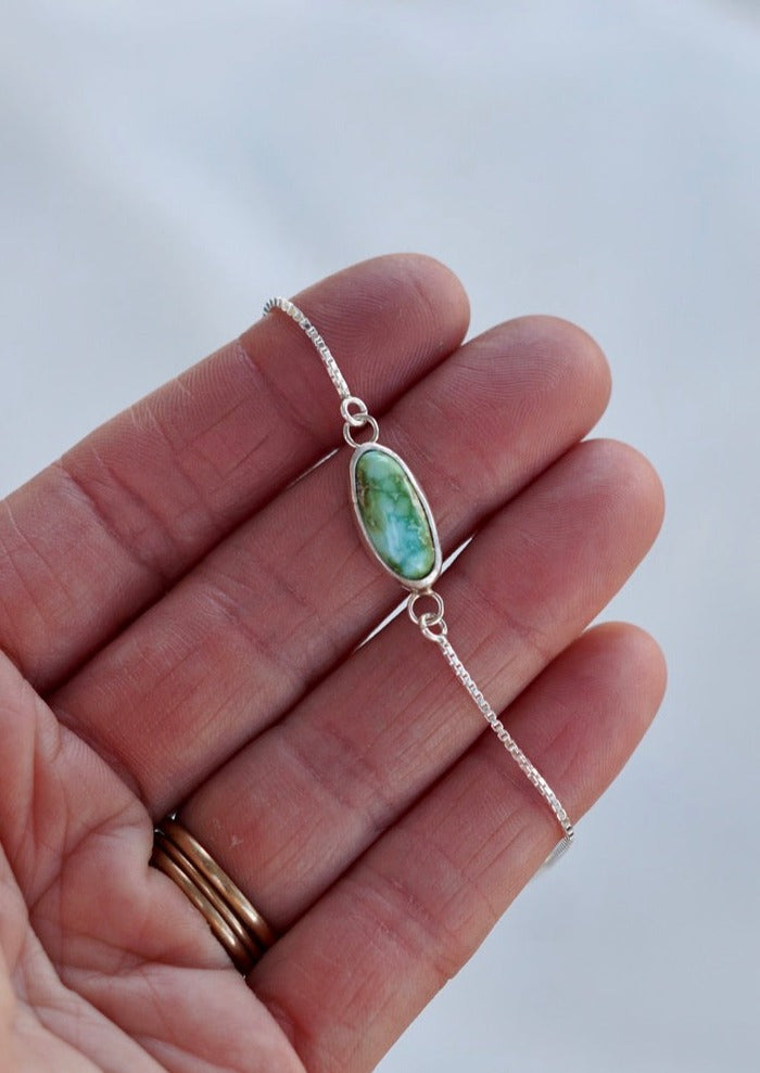 Box Chain Adjustable Bracelet (Sonoran Gold)