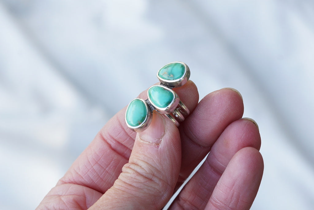 Turquoise Ear Cuff (Emerald Valley)