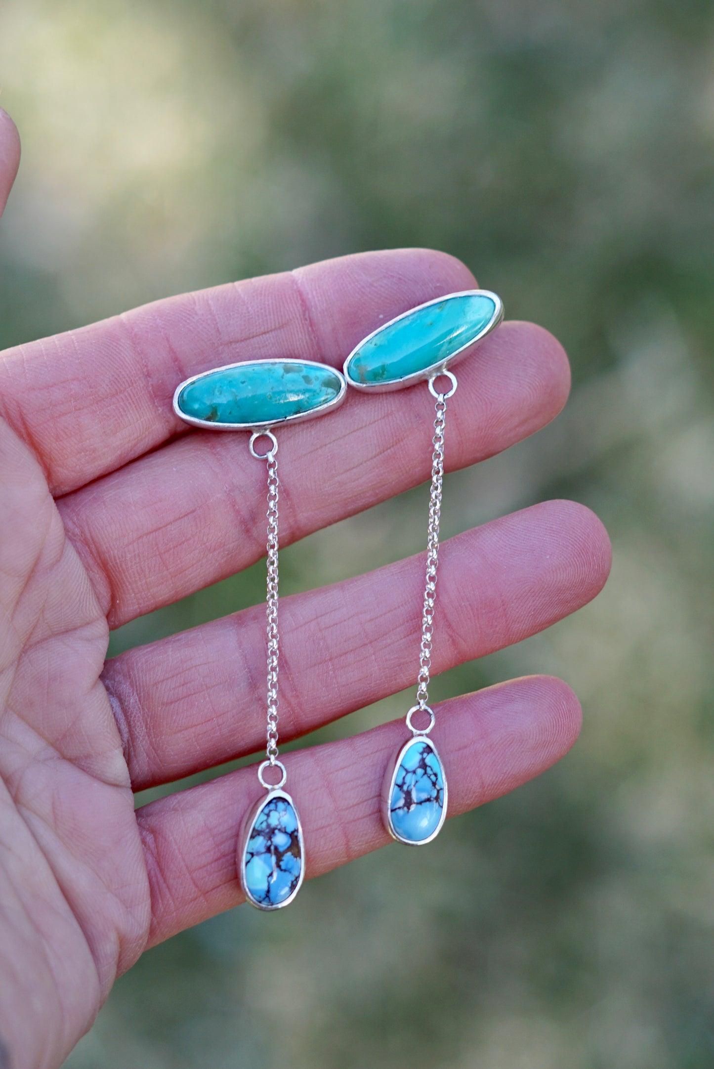 Serene Turquoise Drops