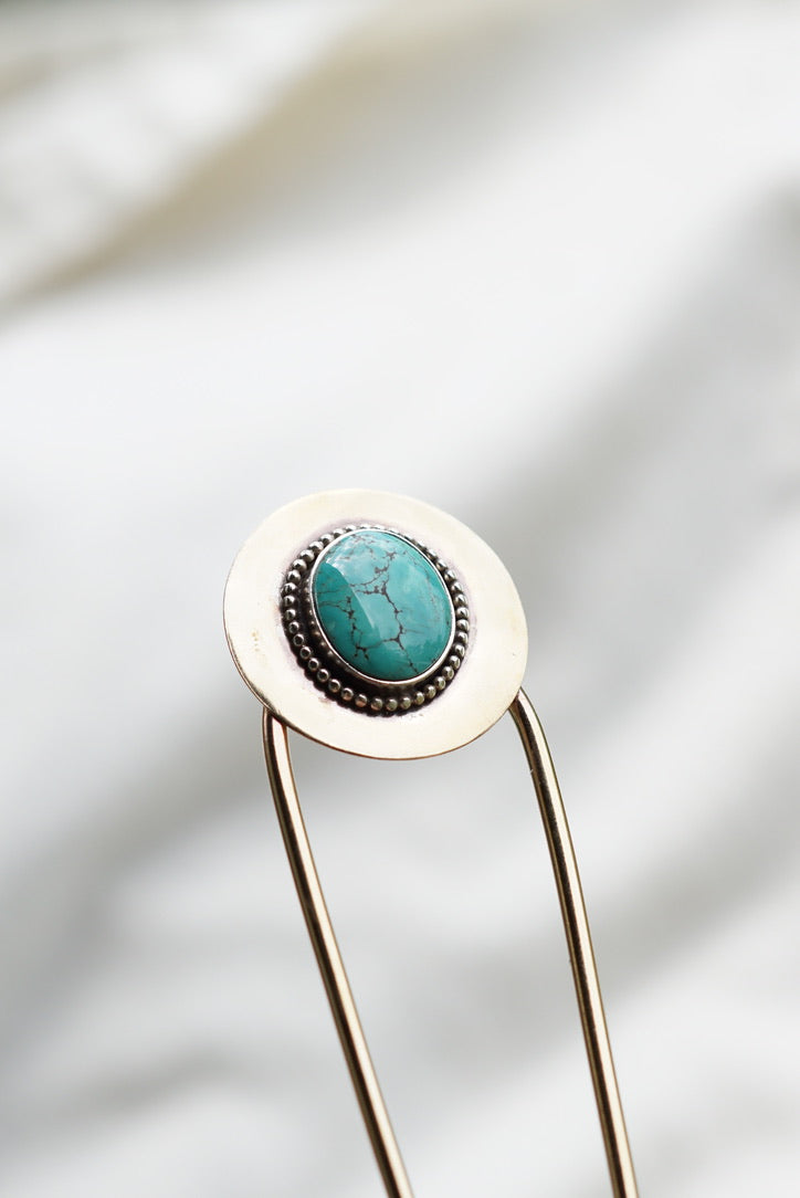 Brass Hair Fork