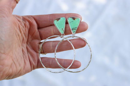Turquoise Hoops (Royston)