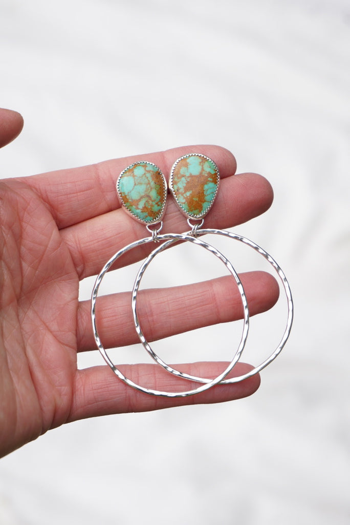 Turquoise Hoops (Royston)