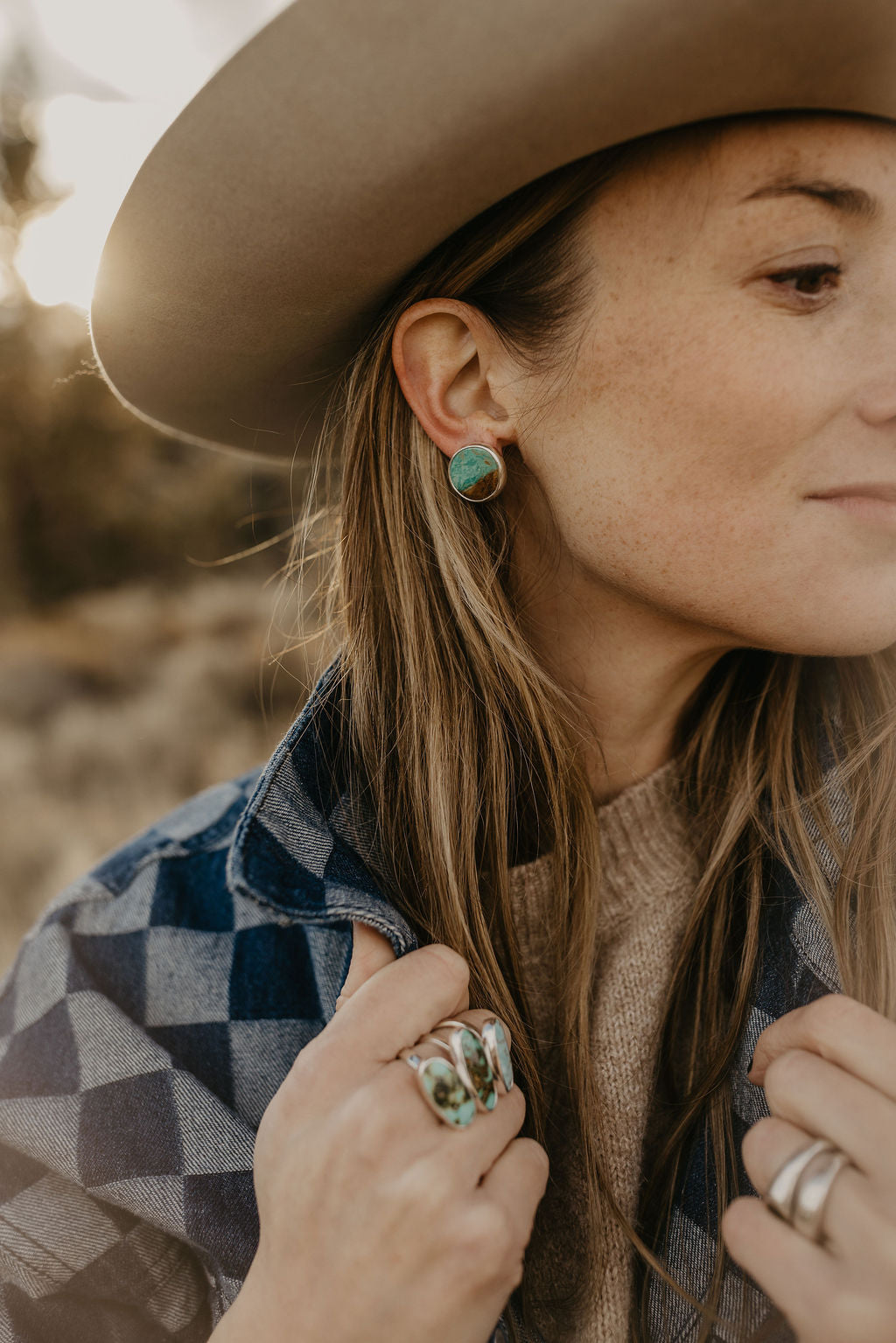 Stud Earrings (Royston)