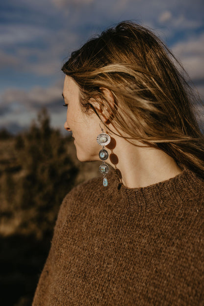 Horizon Cascade Statement Earring