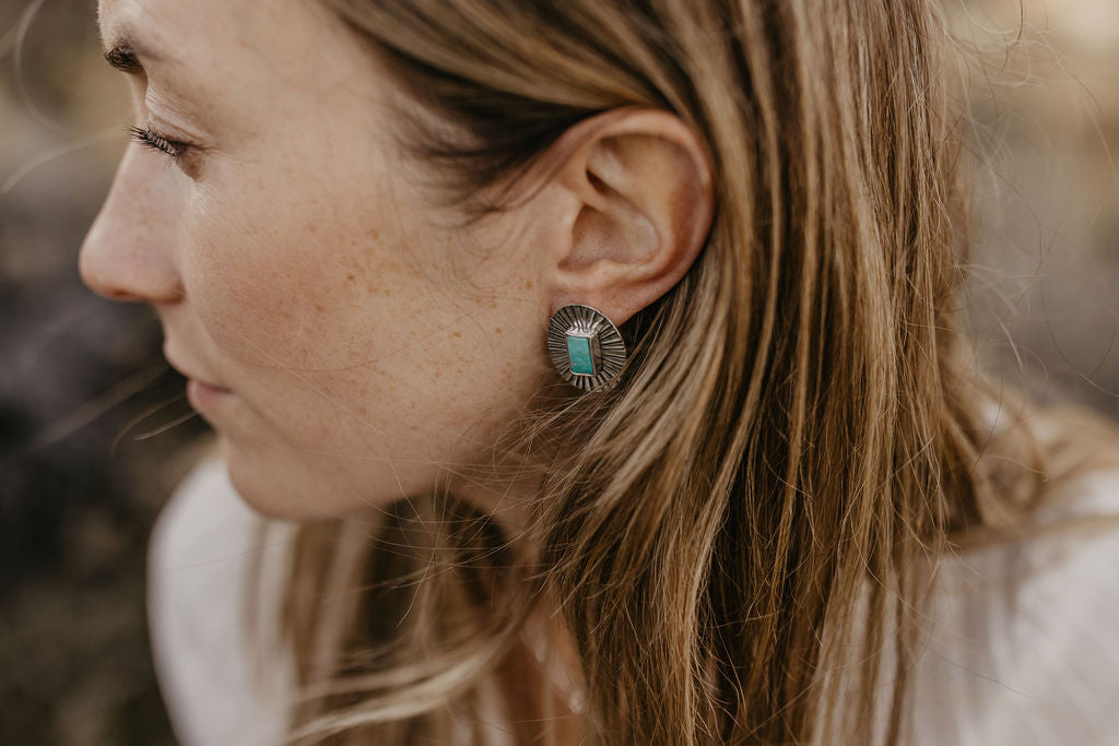 Horizon Stud Earrings