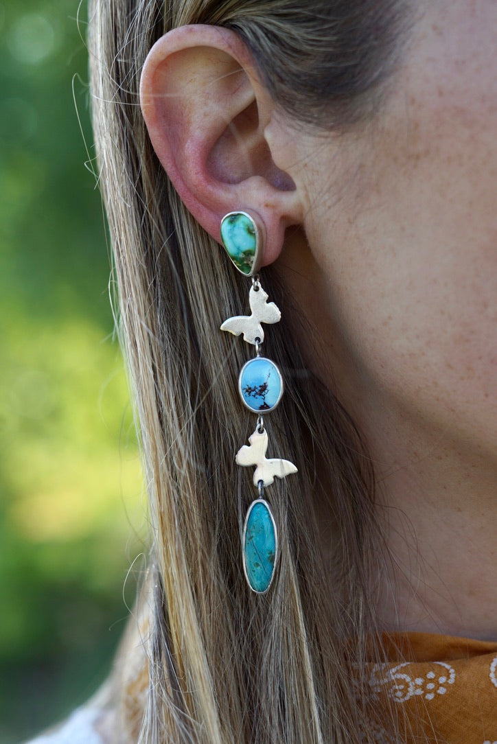 Butterfly Cascade Earring