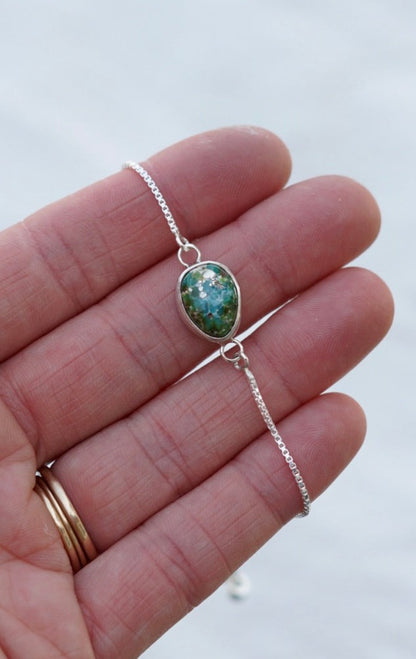 Box Chain Adjustable Bracelet (Sonoran Gold)