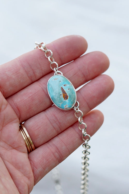 Turquoise Choker Necklace (Palamino)