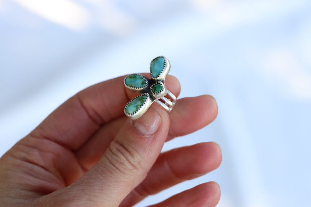 Turquoise Ear Cuff #1