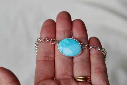 Turquoise Choker Necklace (Palamino)