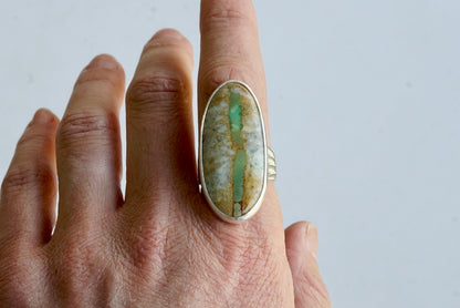 Royston Ribbon Turquoise (size 7.25)