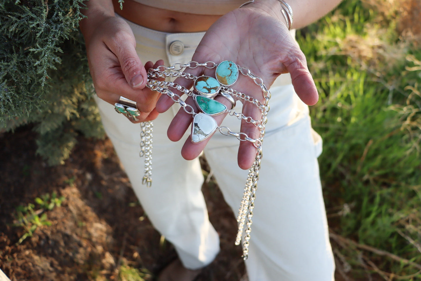 Turquoise Necklace (Emerald Valley)
