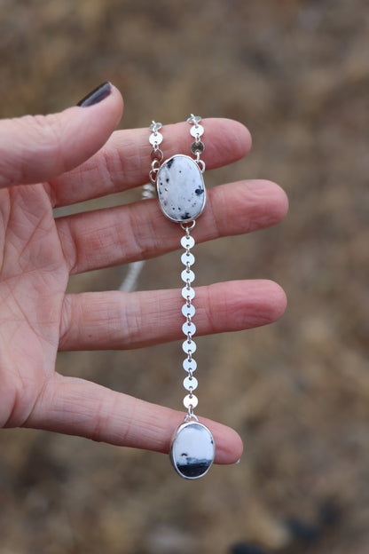 Lariat Necklace (White Buffalo)