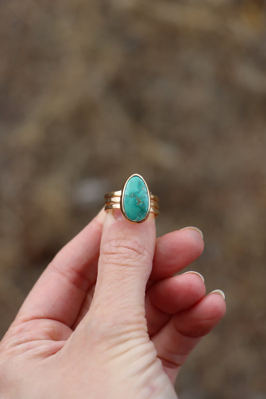 Gold Filled Stacker Ring (Size 7)