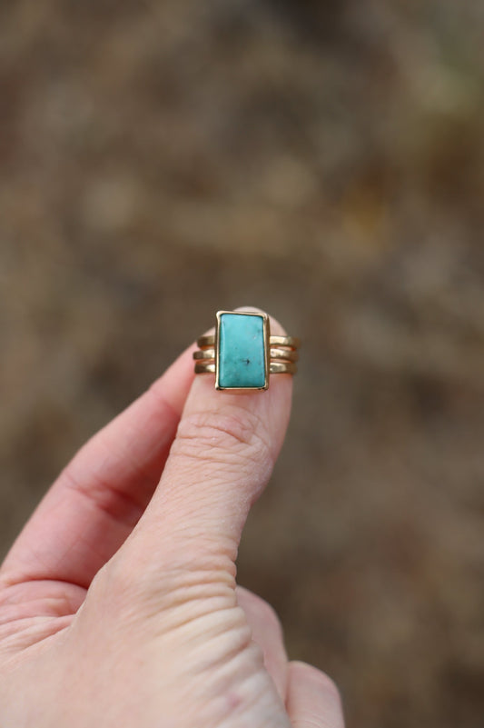 Gold Filled Stacker Ring (Size 6.5)