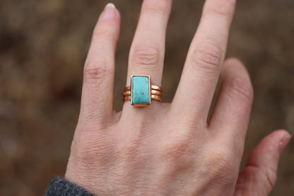 Gold Filled Stacker Ring (Size 6.5)