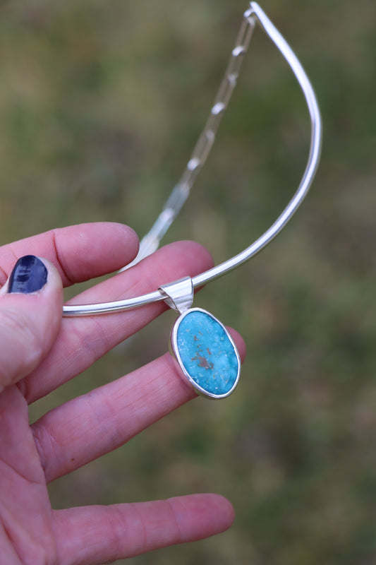 High Desert Collar Necklace (White Water)