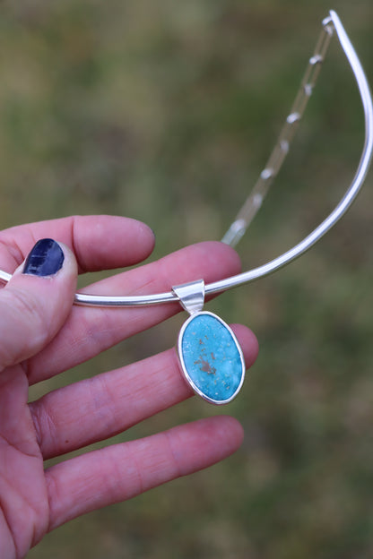 High Desert Collar Necklace (White Water)