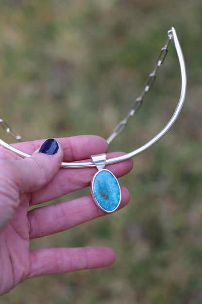 High Desert Collar Necklace (White Water)