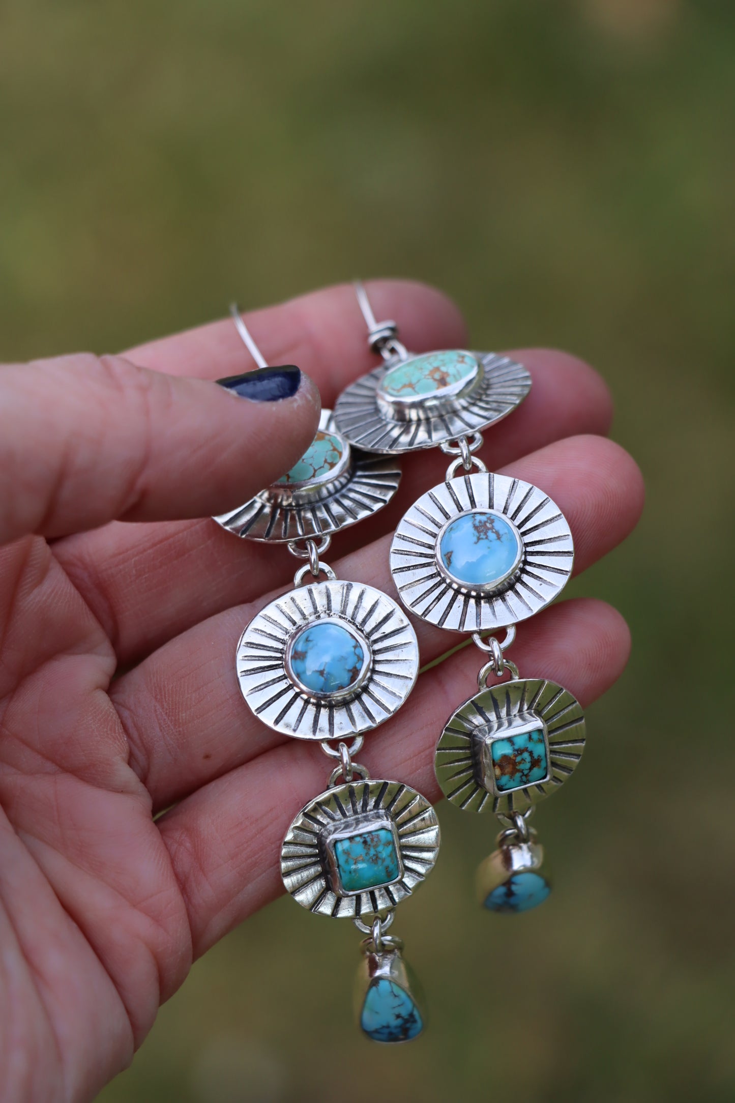 Horizon Cascade Statement Earring