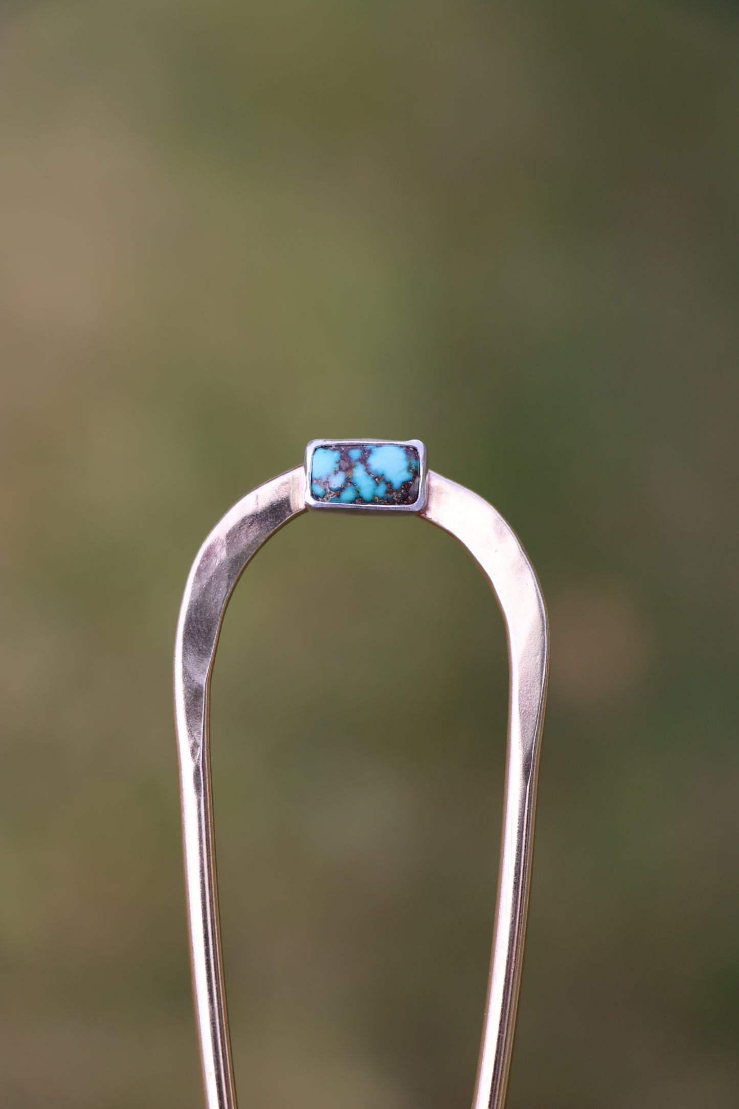 Turquoise Hair Fork #6