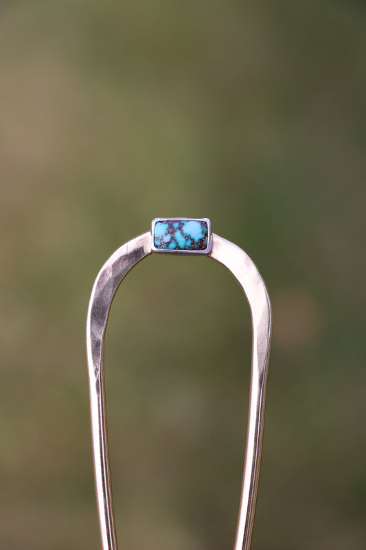 Turquoise Hair Fork #6