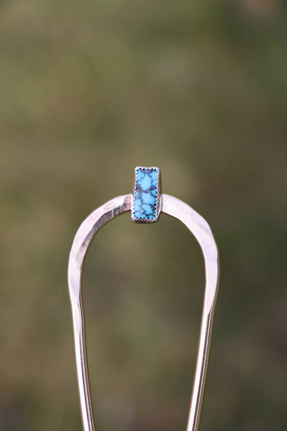 Turquoise Hair Fork #3